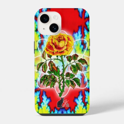 ラッド ラッド ローズ iPhoneケース (裏面)