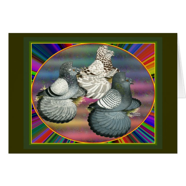 ラッパは三を鳩にする (正面横)