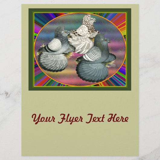 ラッパは三を鳩にする チラシ (正面)