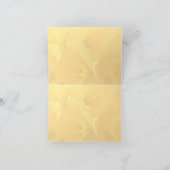 ラッパスイセンありがとう1 サンキューカード (内部)