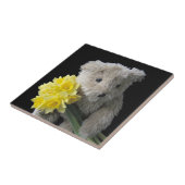 ラッパスイセンくまのタイル タイル (側面)