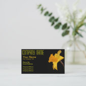 ラッパスイセンの名刺 名刺 (スタンド正面)