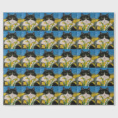 ラッパスイセンの検査官の包装紙 ラッピングペーパー (フラット)