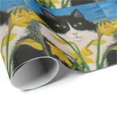 ラッパスイセンの検査官の包装紙 ラッピングペーパー (ロールコーナー)