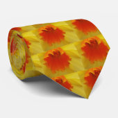 ラッパスイセンの花 ネクタイ (ロール)