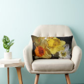 ラッパスイセンのThreesome ランバークッション (椅子)