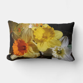 ラッパスイセンのThreesome ランバークッション