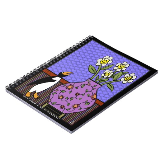 ラッパスイセンへのペンギンのように ノートブック (左側)