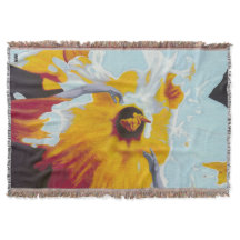 ラッパスイセン毛布として宇宙