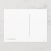 ラッパスイセン • イースター郵便はがき シーズンポストカード (裏面)