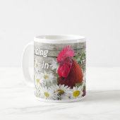 ラッパスイセンLP Maransのコーヒー・マグの新しい踊り コーヒーマグカップ (正面左)