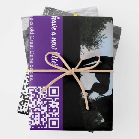 ラッパーをハック:パピー販売プロモーション ラッピングペーパーシート (インサイチュ)