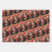 ラッパーソナライズされたピング紙フラットシートセット3 ラッピングペーパーシート (正面2)