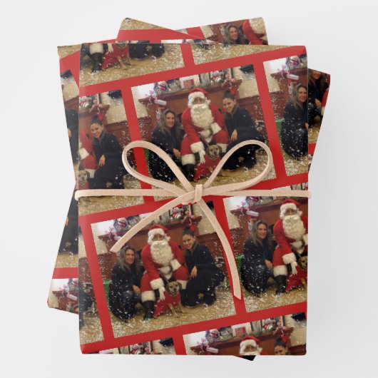 ラッパーソナライズされたピング紙フラットシートセット3 ラッピングペーパーシート (インサイチュ)