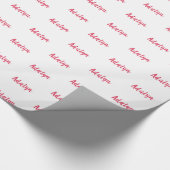 ラッパーソナライズされたピング紙 ラッピングペーパー (角)