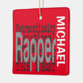 ラッパー超並外カスタム セラミックオーナメント (左)