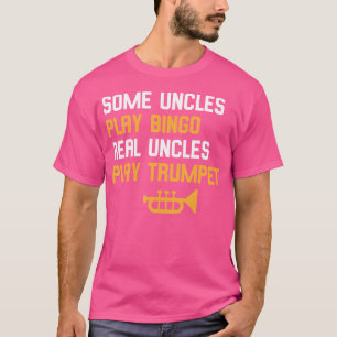ラッパ遊ーは実在UnclesのBingoを遊使用 Tシャツ