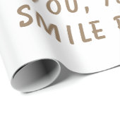 ラッピングおもしろい紙ハッピーイエローダック – スマイル ラッピングペーパー (ロールコーナー)