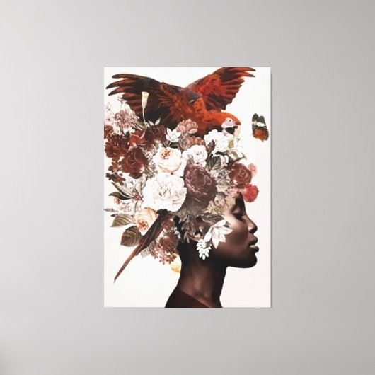 ラッピングされたキャンバス キャンバスプリント (正面)