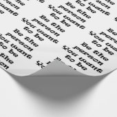 ラッピングする人になる紙 ラッピングペーパー (角)