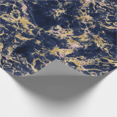 ラッピングに対する大理石の効果紙 ラッピングペーパー (角)