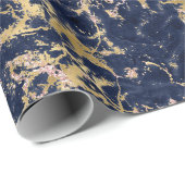 ラッピングに対する大理石の効果紙 ラッピングペーパー (ロールコーナー)