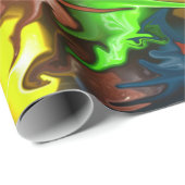 ラッピングペーパーカラフル溶融M&Mデザイン ラッピングペーパー (ロールコーナー)