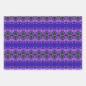 ラッピングペーパーパープルウッドランドヴァイオレット ラッピングペーパーシート (正面2)