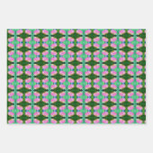 ラッピングペーパーピンクウォーターカラーロータス ラッピングペーパーシート (正面2)