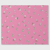 ラッピングペーパーロール, 愛, 香水ボトル ラッピングペーパー (フラット)