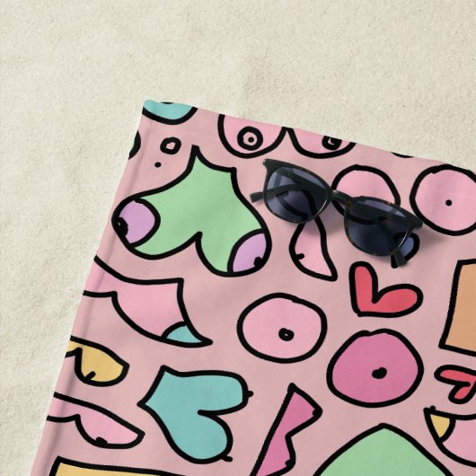 ラッピングペーパー ビーチタオル (インサイチュ)