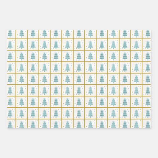 ラッピングペーパー フラットシートセット 3枚組 ラッピングペーパーシート (正面2)