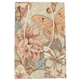 ラッピングペーパー フラットシート 3枚セット ミディアムペーパーバッグ