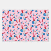 ラッピングペーパー |ペパーミントペッカー ラッピングペーパーシート (正面)