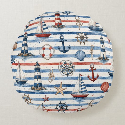 ラッピングペーパー ラウンドクッション (正面)