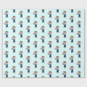 ラッピングペーパー 小さな水兵 (フラット)