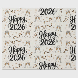 ラッピングペーパー 新年 2026 ラッピングペーパー