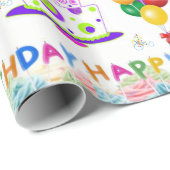 ラッピングペーパー 誕生日 ７月１日 (ロールコーナー)