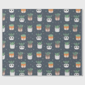 ラッピングポットの多汁紙 ラッピングペーパー (フラット)