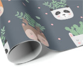 ラッピングポットの多汁紙 ラッピングペーパー (ロールコーナー)