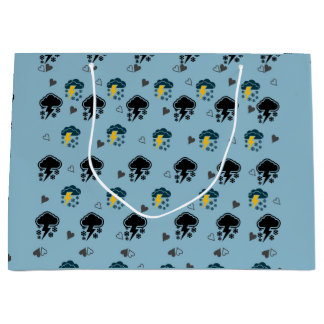 ☁️ラッピング与え紙でギフトの価値を高める ラージペーパーバッグ