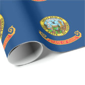 ラッピング紙とアイダホ州旗 ラッピングペーパー (ロールコーナー)