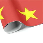 ラッピング紙とベトナム国旗 ラッピングペーパー (ロールコーナー)