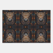 ラッピング紙はモザイクのチーズを備えている ラッピングペーパーシート (正面2)