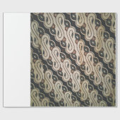 ラッピング紙ろうけつ染め ラッピングペーパー (フラット)