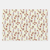 ラッピング紙カウボーイアンドホース ラッピングペーパーシート (正面2)