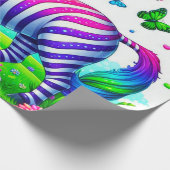 ラッピング紙カラフルゼブラ ラッピングペーパー (角)