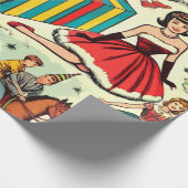 ラッピング紙ギフト漫画パターン ラッピングペーパー (角)