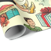 ラッピング紙ギフト漫画パターン ラッピングペーパー (ロールコーナー)