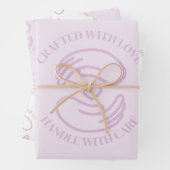 ラッピング紙クラフトと愛 ラッピングペーパーシート (インサイチュ)